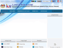 Tablet Screenshot of bpp.icu.gov.my