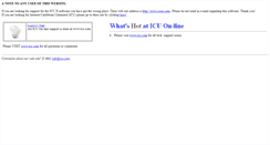 Desktop Screenshot of icu.com